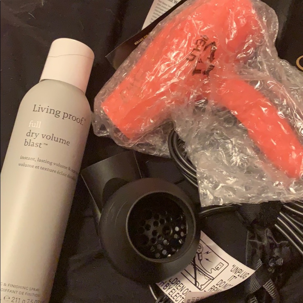 Dryer and spray